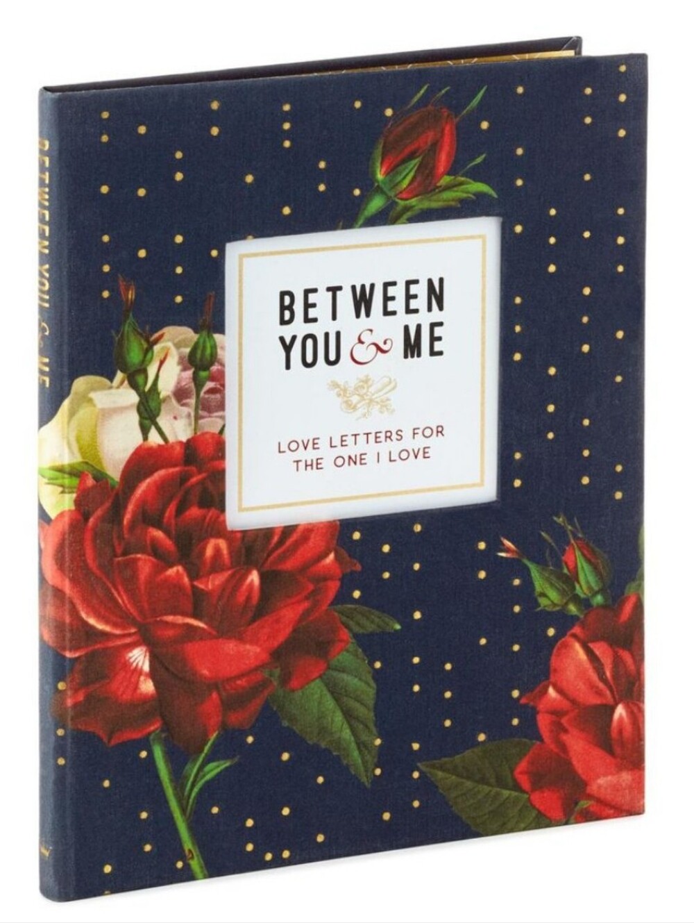 Hallmark Between You & Me Floral Hardcover Love Letters Book Brand New
